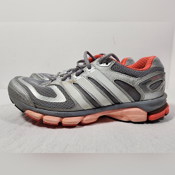 ADIDAS RESPONSE  CUSHION 22 WOMEN'S RUNNING SNEAKERS SIZE 8 GRAY - Picture 3 of 16